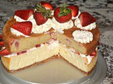 Strawberry Shortcake Cheesecake