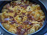 Tater Tot Cheesy Bacon Casserole