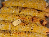 The most amazing oven roasted corn