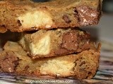 Toblerone Chocolate Chip Cookie Bars