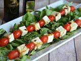 Tomato and Mozzarella Skewers