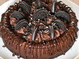 Triple Chocolate Oreo Cheesecake