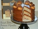 Triple Layer Banana Cake With Peanut Butter Filling & Ganache