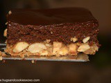 Triple Layer Chocolate Peanut Bars