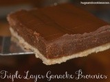 Triple Layer Truffle Brownies