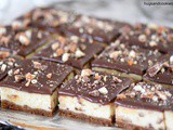 Twix Cheesecake Bars