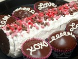 Valentine's ice box cake