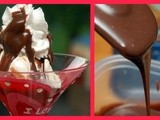 Vanilla bean ice cream & homemade hot fudge