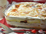 Vanilla Caramel Cookie Lasagna