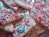 White chocolate baby bark