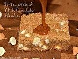 White Chocolate Butterscotch Blondies-yummy