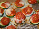 Zucchini Mini Pizzas