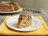 Bananas Foster Bundt Cake #BundtAMonth