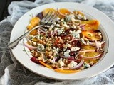 Beautiful Beet Salad with Walnuts & Gorgonzola