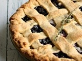 Blueberry Pie with Lemon and Thyme