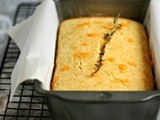 Cheddar and Thyme Cornbread Loaf