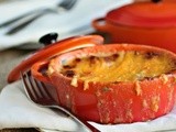 Cheesy Butternut Squash Barley Bake