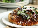 Chicken Milanese Topped with Crunchy Salad