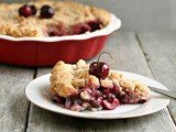 Deep Dish Cherry Crumb Pie #10lbcherrychallenge