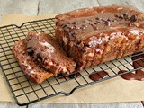 Double Chocolate Cake with Cherry Cheesecake Swirl