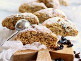 Dried Plum and Honey Scones