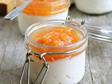 Greek Yogurt and Grapefruit Panna Cotta