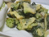 Healthy Batter  Fried  Broccoli