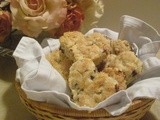 Heart Shaped Chocolate Chip Scones