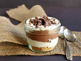 Individual Chocolate Pudding Cheesecake Parfaits