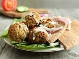 Oven  Fried  Falafel