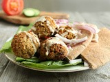 Oven  Fried  Falafel