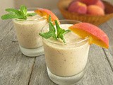 Peach and Banana Smoothie