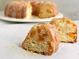 Peachy Buttermilk Bundt #BundtaMonth