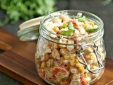 Roasted Red Pepper Corn Salad
