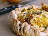 Savory Beet and Gorgonzola Galette