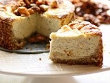 Savory Cheesecake with Honeyed Walnuts