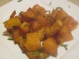 Thanksgiving Sides:  Maple Glazed Butternut Squash