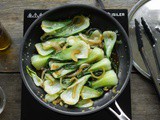 Easy Onion & Garlic Bok Choy