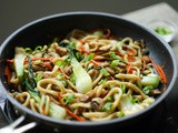 Yaki Udon (Easy Stir Fried Udon Noodles)