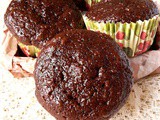 Dark Chocolate and Cherry Weetabix Muffins
