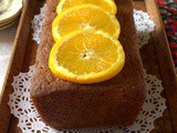 Orange Hazelnut Loaf Cake