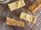 Peanut Butter and White Chocolate Rice Krispie Treats