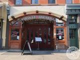 Burger at Hoboken Bar & Grill in Hoboken, New Jersey