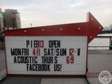 Food trucks at Pier 13 in Hoboken, nj