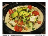 Hummus Bowl at the Hummus Bar in Hoboken, nj