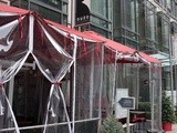 Lunch at Ayza Wine and Chocolate Bar in nyc, New York