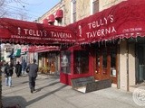 Lunch at Telly's Taverna in Astoria, New York