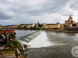 My trip to Europe:Trattoria Sostanza, communal dining in Florence, Italy