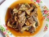 Aff Korea - Eggplant Side Dish (Gaji-Namul)