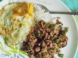 Aff Thailand - Stir Fry Minced Chicken With Thai Basil (Phat Horapha Gai Sab)